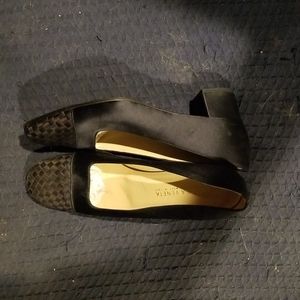 Black silk pumps, veneta, 10